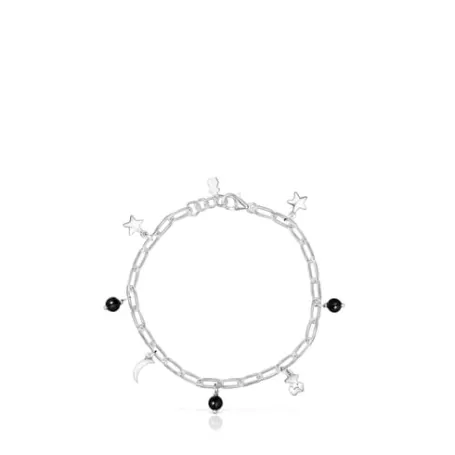 Clearance Bracelet Magic Nature en argent et onyx Bracelets En Argent | Bracelets Chaîne