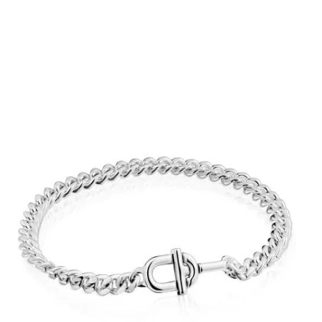 Best Sale Bracelet maille forçat MANIFESTO grand en argent Bracelets En Argent | Bracelets Chaîne