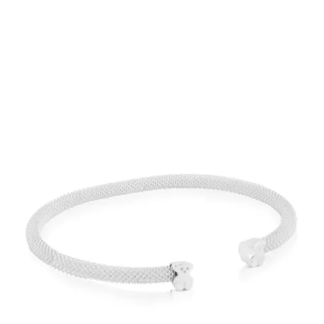 New Bracelet Mesh en Argent Bracelets En Argent | Bracelets Manchette