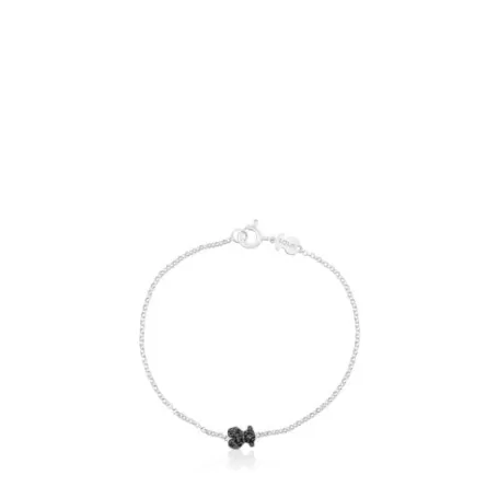 Best Sale Bracelet Motif en Argent avec Spinelle Bracelets En Argent | Bracelets Chaîne