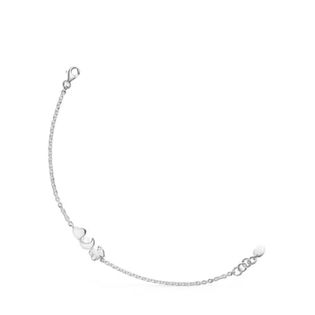 Best Sale Bracelet Nocturne en Argent avec Perle Bracelets En Argent | Bracelets En Perles