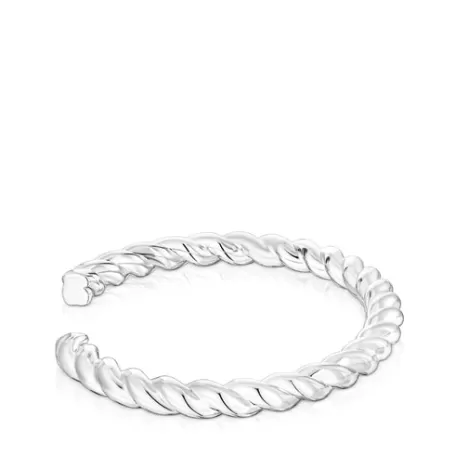 Discount Bracelet rigide Twisted en Bracelets En Argent | Bracelets Manchette