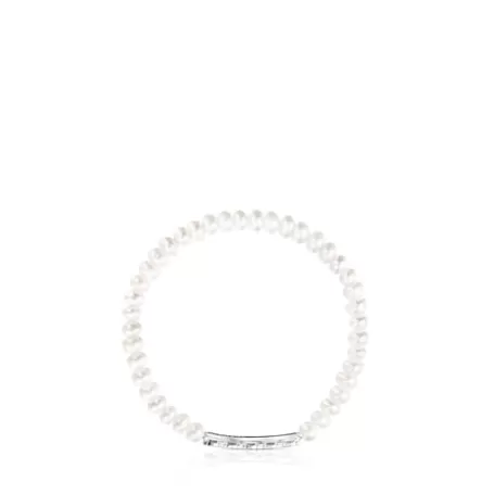 Sale Bracelet Straight en Argent et Perles Bracelets En Argent | Bracelets En Perles