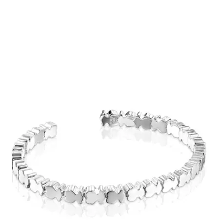 Best Bracelet Straight oursons en Argent Bracelets En Argent | Bracelets Manchette