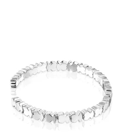 Best Bracelet Straight oursons en Argent Bracelets En Argent | Bracelets Manchette