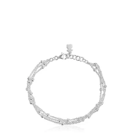 Sale Bracelet triple chaîne en argent Basics Bracelets En Argent | Bracelets Chaîne