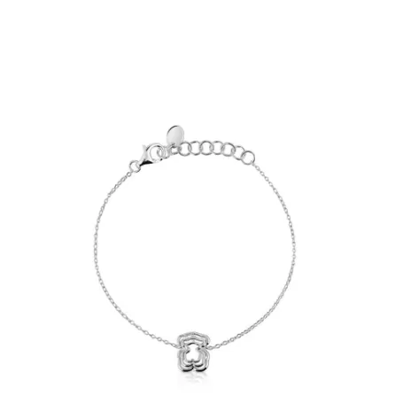 Fashion Bracelet triple ourson en argent Bickie Bracelets En Argent | Bracelets Chaîne