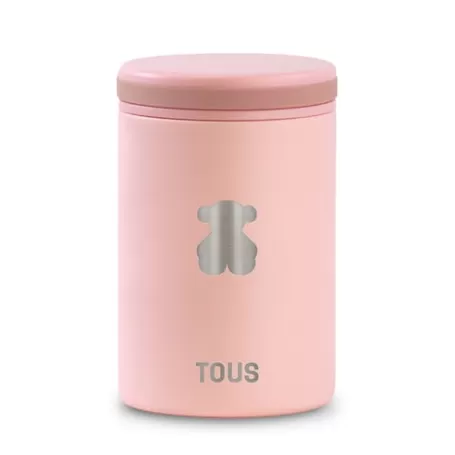 Hot Brunch 60 cl container Bear pink Bébé