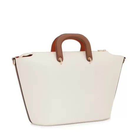 Best Cabas beige grand Helen Sacs À Bandoulière | Sacs Personnalisés