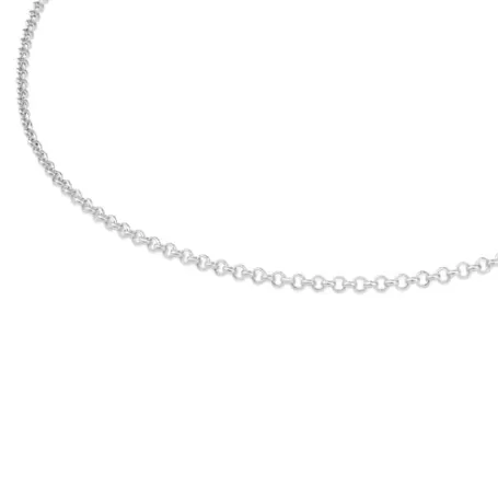 Flash Sale Chaîne en avec billes, 50 cm moyenne Chain Colliers En Argent | Bijoux