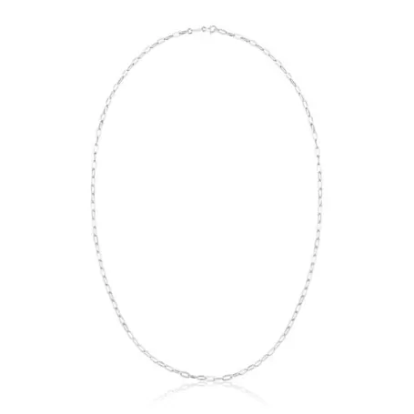 Store Chaîne Chain longue en Argent 80 cm. Colliers En Argent | Bijoux