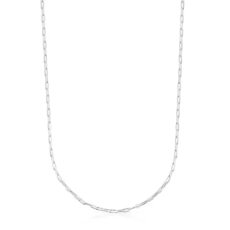 Best Chaîne Chain longue ovale en Argent, 95 cm. Colliers En Argent | Ras De Cou