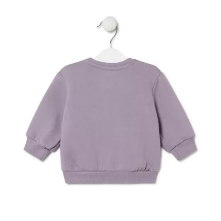 Store Circular logo sweatshirt in Casual lilac Enfant Bébé | Enfant