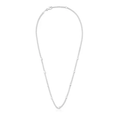 Cheap Collier avec motifs en court Bold Motif Colliers En Argent | Colliers Courts