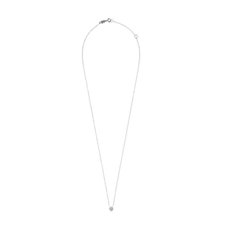 New Collier Boca Osos en Or blanc avec Diamants Colliers En Or | Colliers Courts