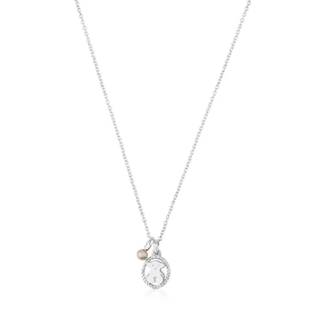 Flash Sale Collier Camee en Argent avec Perle Colliers En Argent | Colliers Courts