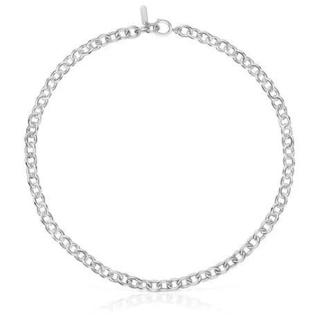 Shop Collier en argent 42 cm court Basics Colliers En Argent | Colliers Courts