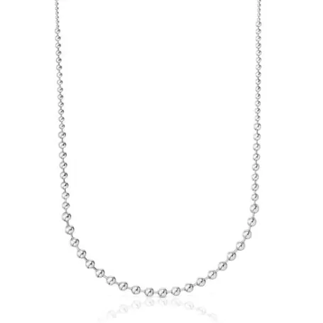 Cheap Collier en argent long Gloss Colliers En Argent