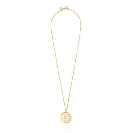 Fashion Collier en argent vermeil Logo Pendentifs En Argent | Colliers Courts