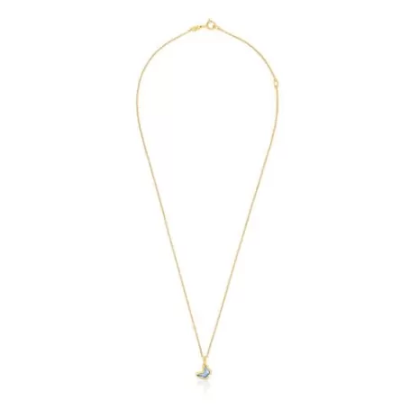 Cheap Collier en argent vermeil papillon bleu Gregal Pendentifs En Argent | Colliers Courts