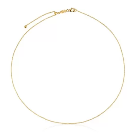 Cheap Collier en or 40 cm court Basics Colliers En Or | Colliers Courts