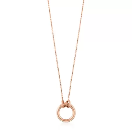 Online Collier Hold en Argent Vermeil rose Colliers En Argent | Colliers Courts