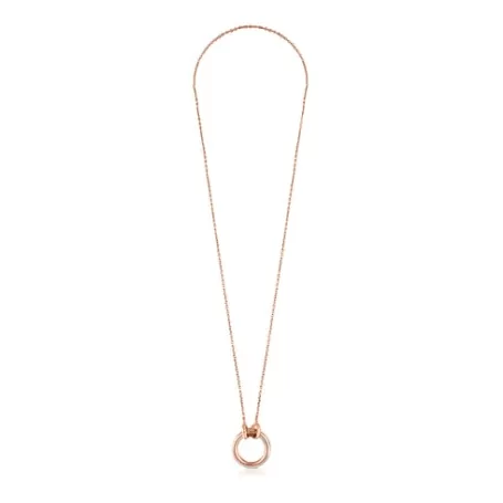 Online Collier Hold en Argent Vermeil rose Colliers En Argent | Colliers Courts