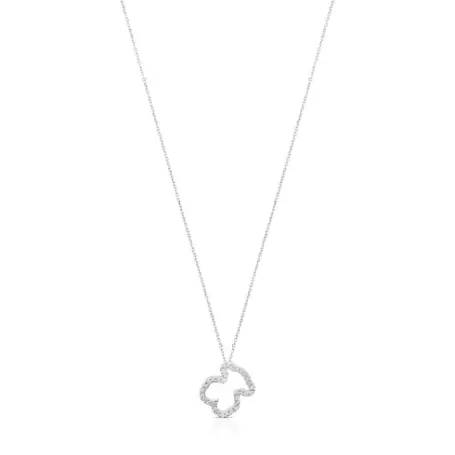 New Collier Icon Gems en or blanc et diamants Pendentifs En Or | Colliers En Or