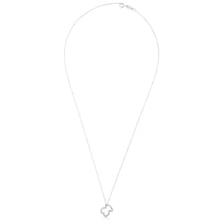 New Collier Icon Gems en or blanc et diamants Pendentifs En Or | Colliers En Or