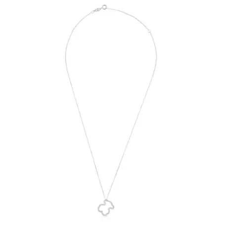 Shop Collier Icon Gems en or blanc et diamants Pendentifs En Or | Colliers En Or