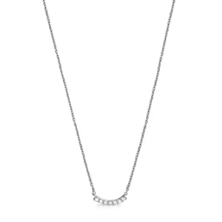 Clearance Collier Les Classiques en Or blanc et Diamants Colliers En Or | Colliers Courts