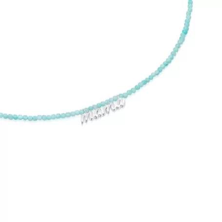 Best Collier Mama et amazonites Mama Colliers En Argent | Colliers Courts