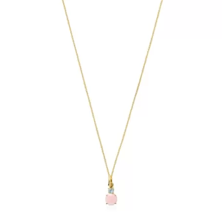 Best Collier Mini Ivette en avec Opale et Topaze Pendentifs En Or | Colliers En Or