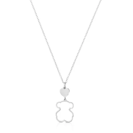 New Collier New Silueta en argent Pendentifs En Argent | Colliers Courts