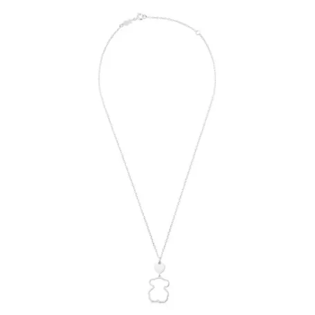 New Collier New Silueta en argent Pendentifs En Argent | Colliers Courts