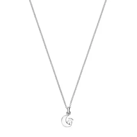 Online Collier Nocturne en Argent Pendentifs En Argent | Colliers Courts