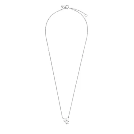 Clearance Collier Nocturne en Argent avec Perle Colliers En Argent | Colliers Courts