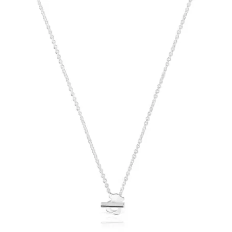 Best Collier ourson en argent court I-Bear Colliers En Argent | Colliers Courts