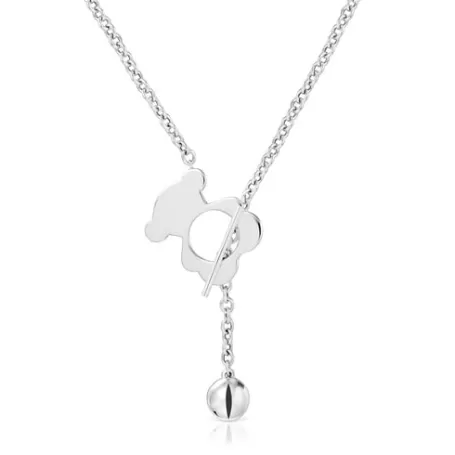 Best Sale Collier ourson en argent moyen I-Bear Colliers En Argent | Colliers Courts