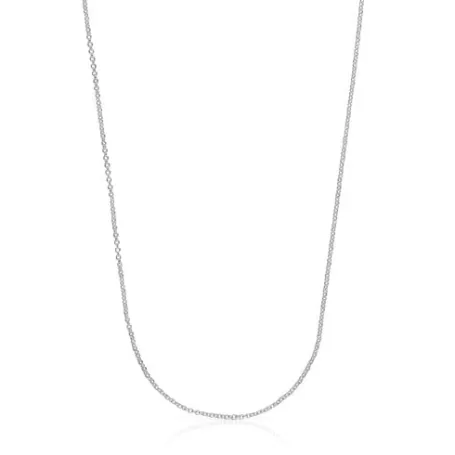 Store Collier ras du cou en argent 60 cm Basics Colliers En Argent | Ras De Cou