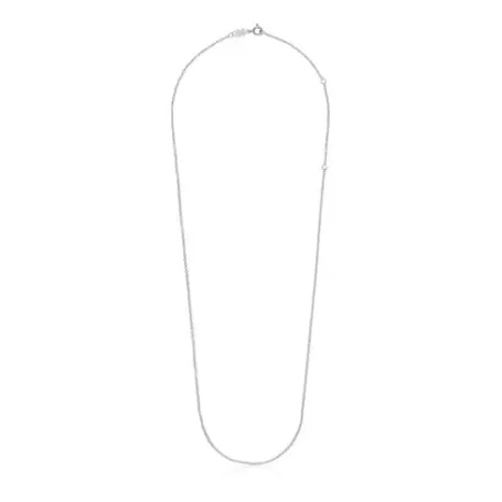 Store Collier ras du cou en argent 60 cm Basics Colliers En Argent | Ras De Cou