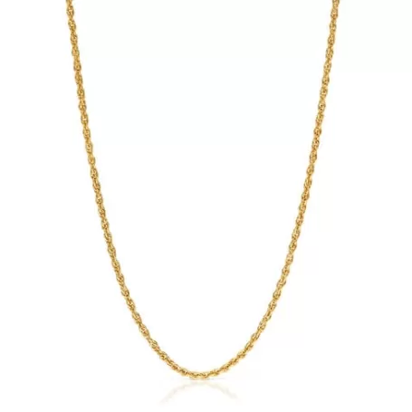 Best Collier ras du cou en cordon argent plaqué or 18 ct 50 cm Basics Colliers En Argent | Ras De Cou