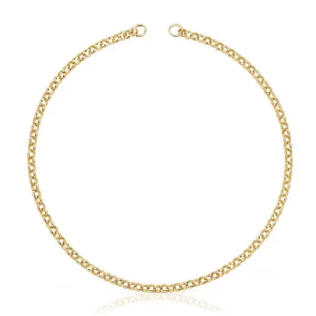 Best Sale Collier ras du cou Hold en Argent vermeil, 42 cm. Colliers En Argent