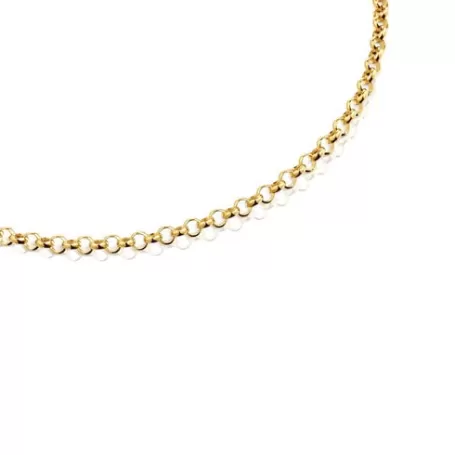 Best Sale Collier ras du cou Hold en Argent vermeil, 42 cm. Colliers En Argent