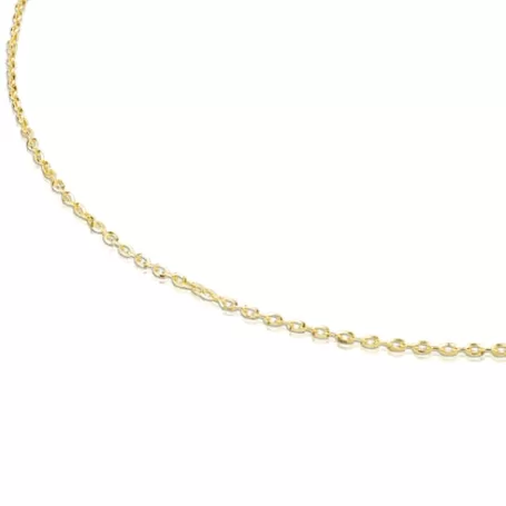 Best Collier ras du cou Chain en avec anneaux ovales, 45 cm. Colliers En Or | Ras De Cou