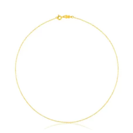 Best Sale Collier ras du cou Chain en Or, 40 cm. Colliers En Or | Ras De Cou