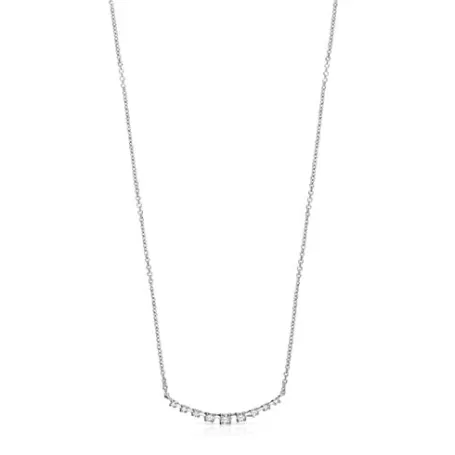 Online Collier Riviere en Or blanc avec Diamants Colliers En Or | Colliers Courts