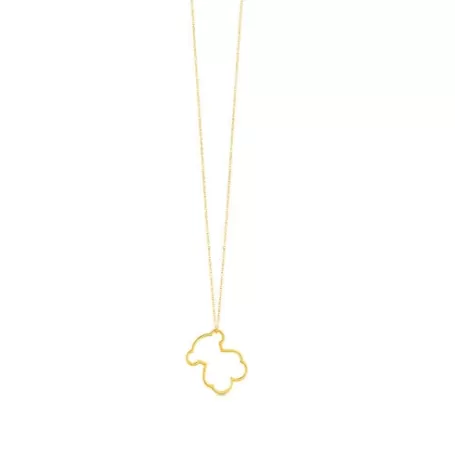 Best Sale Collier Silueta en Or Pendentifs En Or | Colliers En Or