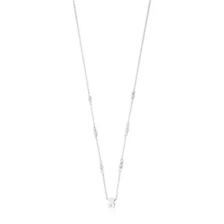 Shop Collier Super Power en Argent avec Perles Colliers En Argent | Colliers Courts