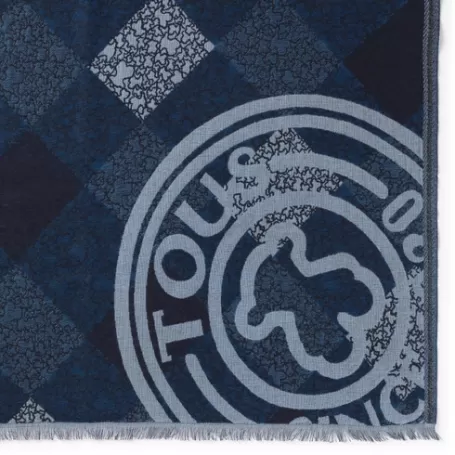 Outlet Foulard Kaos Mini Stamp en jacquard Écharpes Et Foulards